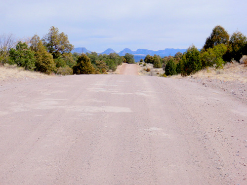 Continental Divide Crossing #21 (GDMBR, Gila NF, NM).